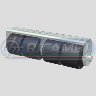 1 - TAMPONE PARACOLPI A 4 RULLI