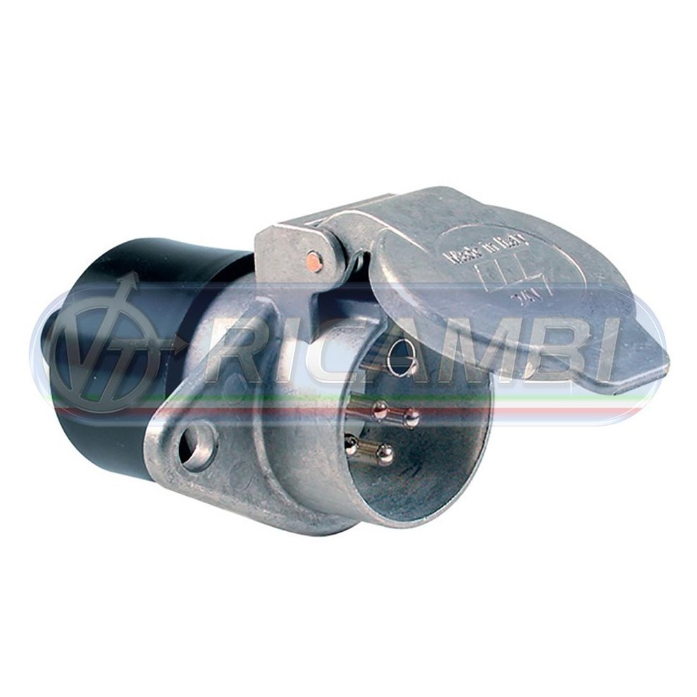 1 - PRESA 24V - S 7P (F) ALLUMINIO FASTON