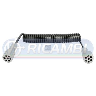1 - SPIRALE ELETTRICA 7 POLI TIPO S (M) 3,5 MT PLASTICA