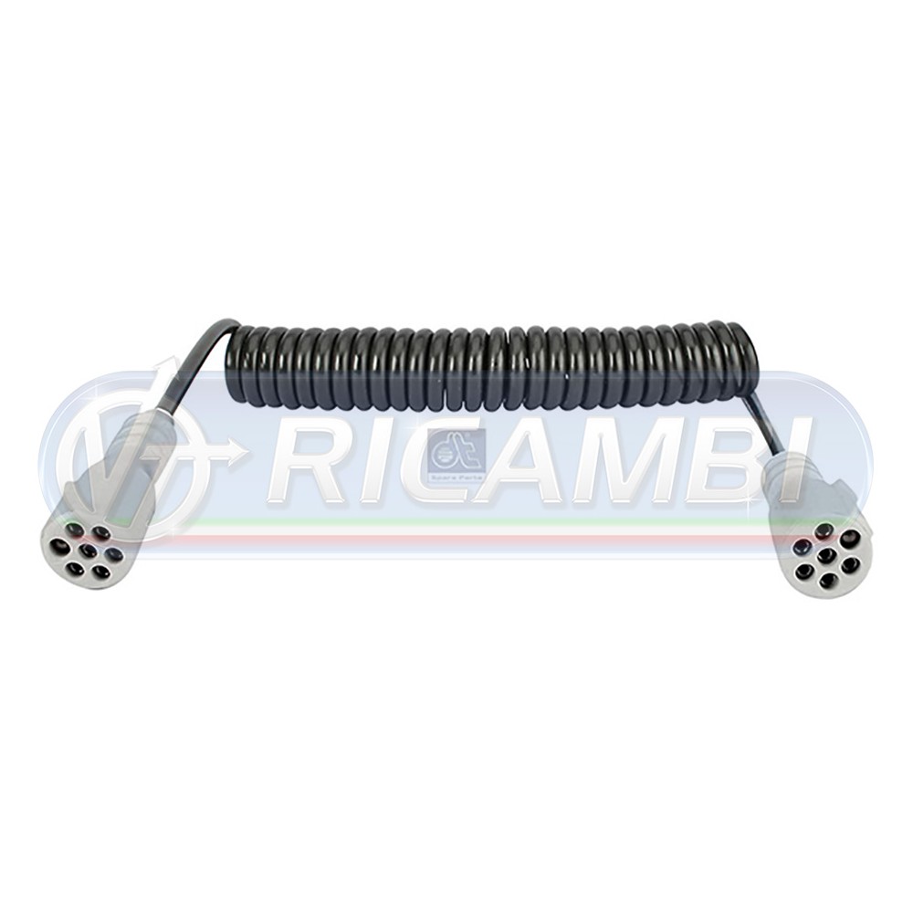 1 - SPIRALE ELETTRICA 7 POLI TIPO S (M) 3,5 MT PLASTICA