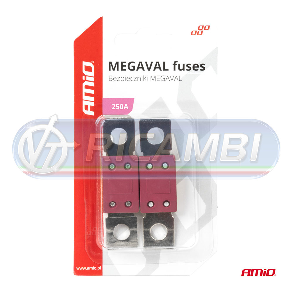 1 - FUSIBILE SPONDA 250A IN COPPIA