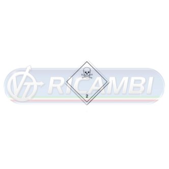 1 - ADESIVO ADR 300X300 CL2 GAS TOSSICO