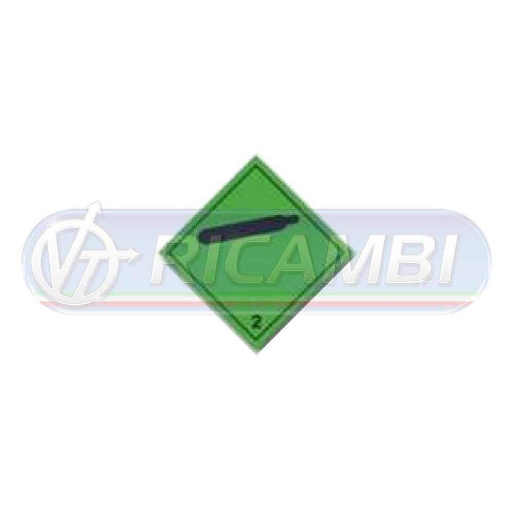 1 - ADESIVO ADR 300X300 CL2.2 GAS NON INFIAMMABILI