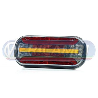 1 - FANALE POST. FULL LED 6 FUNZIONI 12-36V C/RETROMARCIA