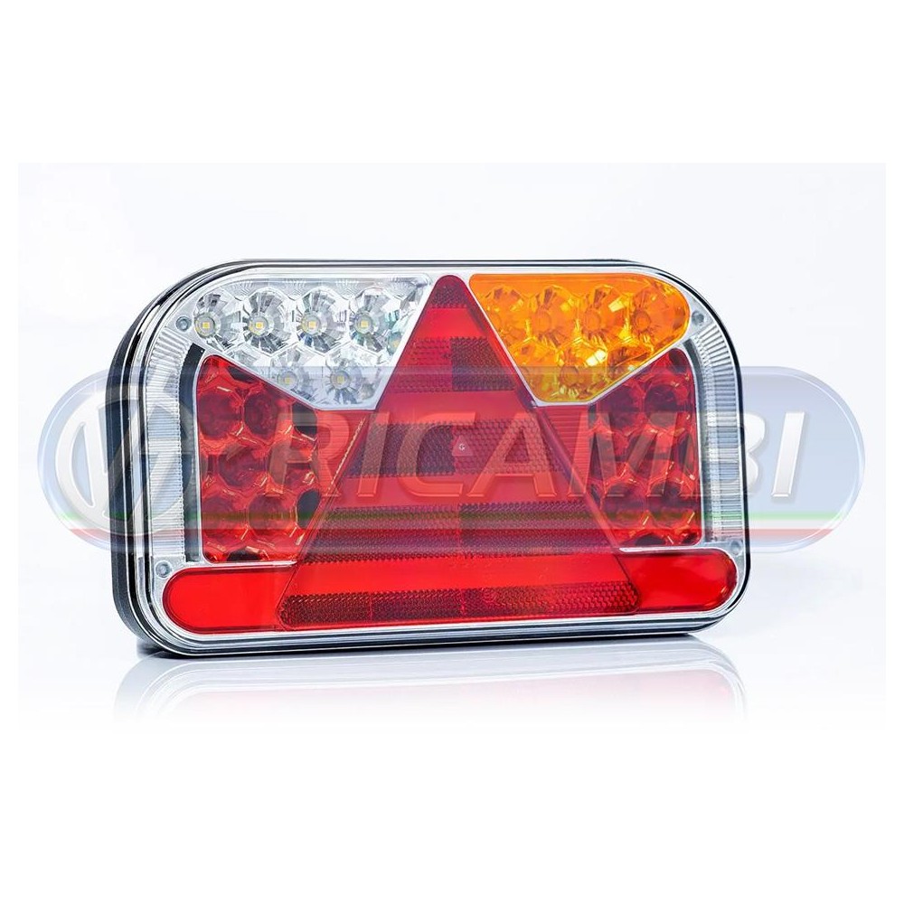 1 - FANALE POST. FULL LED 6 FUNZIONI 12-36V DX