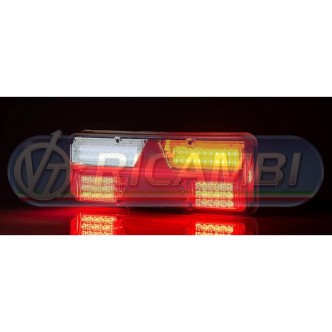 1 - FANALE POST. KINGPOINT FULL LED 6 FUNZIONI 12-36V DX