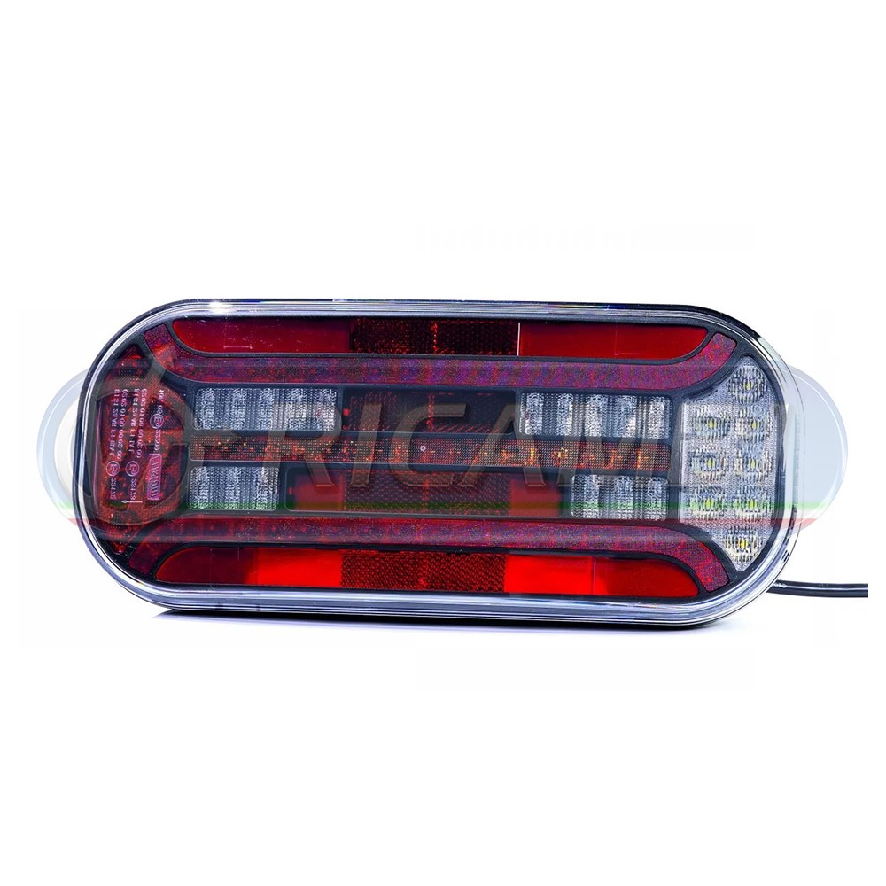 1 - FANALE POST. FULL LED 6 FUNZIONI 12-36V C/RETROMARCIA SX