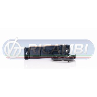 1 - FANALINO INGOMBRO 4 LED CENTRALI 12/24V ARANCIO