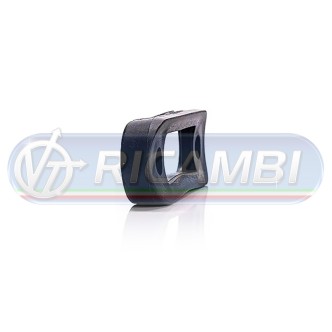 1 - SUPPORTO NERO PER FANALINO INGOMBRO 2 LED X TUBO DIAM. 60