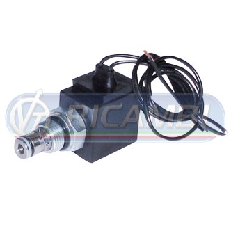 1 - ELETTROVALVOLA SPONDA COMPLETA SINGOLO EFF. 24V DHOLLANDIA