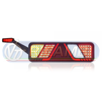 1 - FANALE POST. CANBUS FULL LED 6 FUNZIONI 24V C/CORNETTO SX