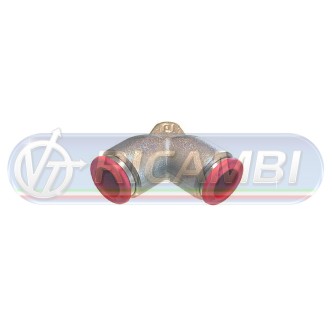 1 - RACCORDO INTERMEDIO RAPIDO GOMITO METALLO T10 - T10