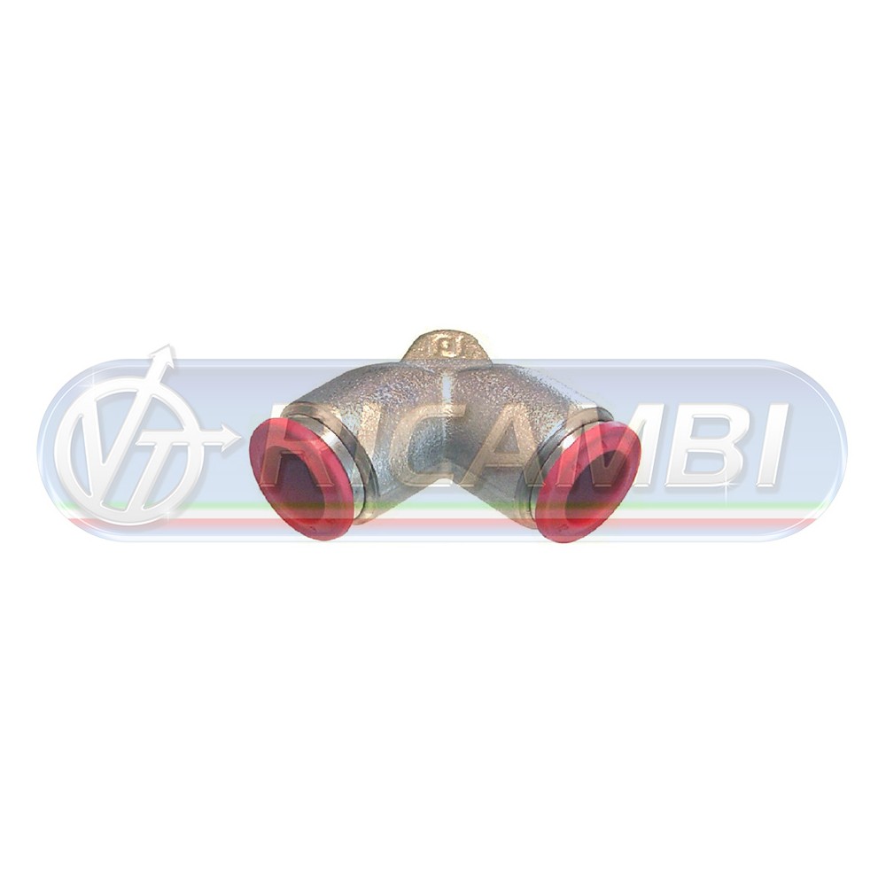 1 - RACCORDO INTERMEDIO RAPIDO GOMITO METALLO T12 - T12
