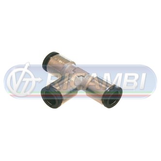 1 - RACCORDO INTERMEDIO RAPIDO TES METALLO T8 - T8 - T8