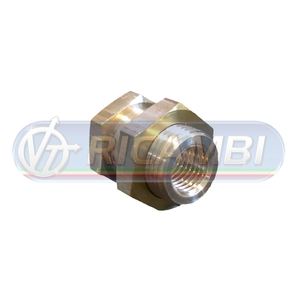 1 - RACCORDO PASSAPARETE FISSO 12x1,5 - 18x1,5