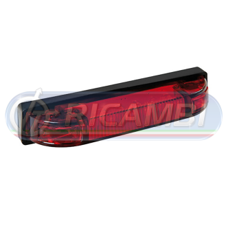 1 - LAMPADA LED A STRICIA DA 6 LED ROSSA 24V