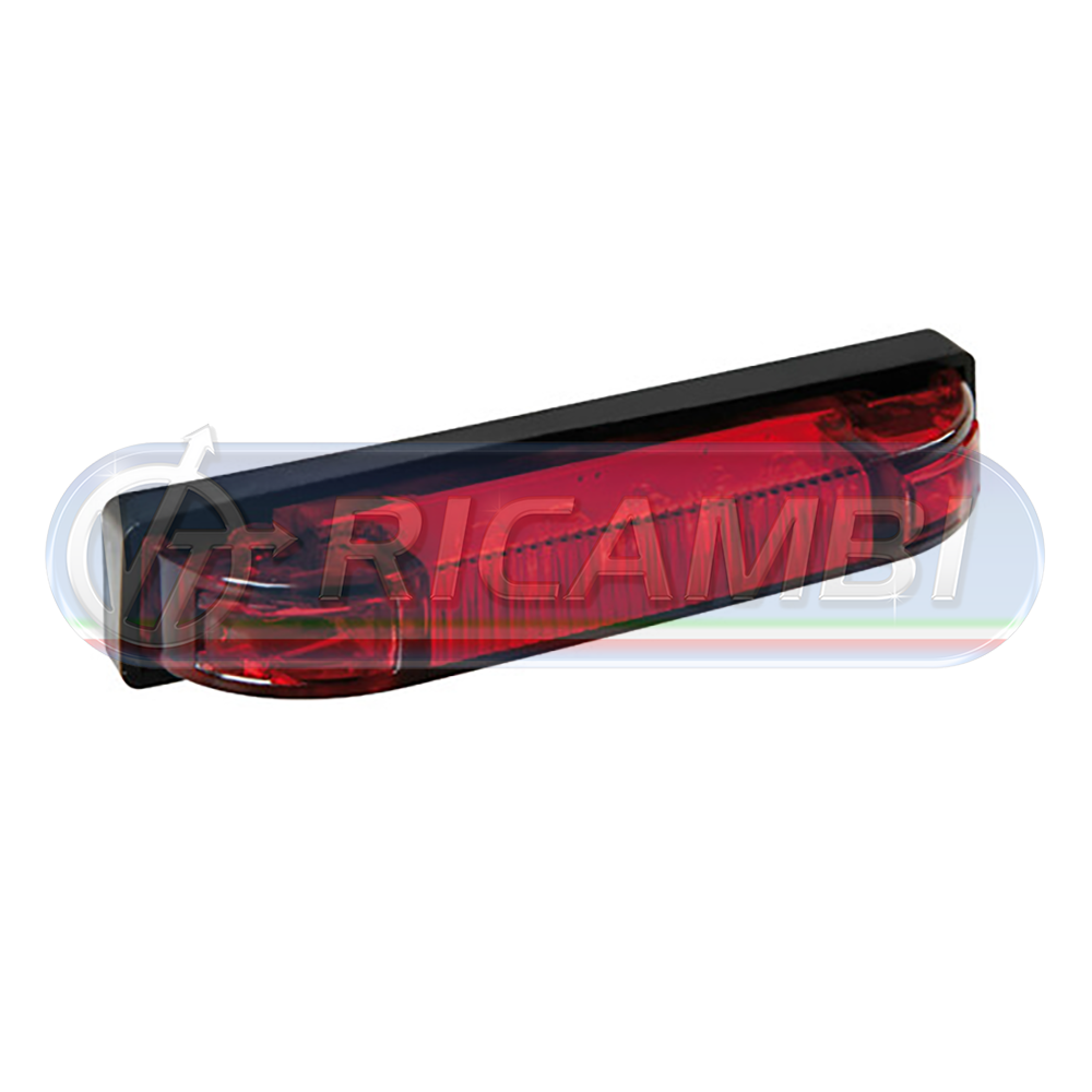 1 - LAMPADA LED A STRICIA DA 6 LED ROSSA 24V