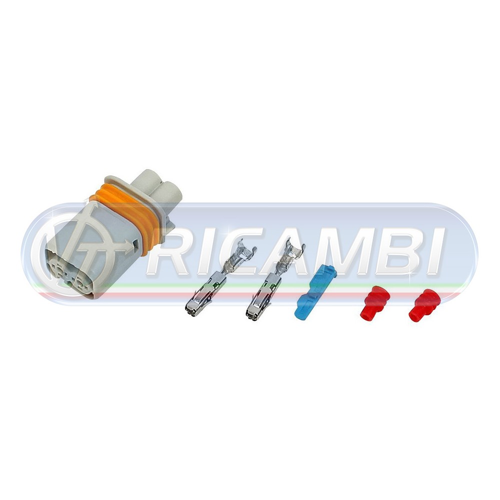 1 - CONNETTORE ELETTRICO A 2 PIN FRECCIA FH 2