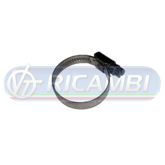 1 - FASCETTA ACCIAIO AISI 304 DIAM. 25-40