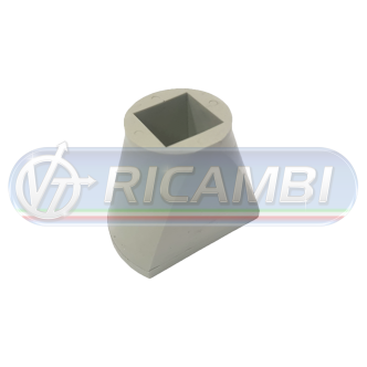 1 - TAMPONE BARRA FERMACARICO BIANCO