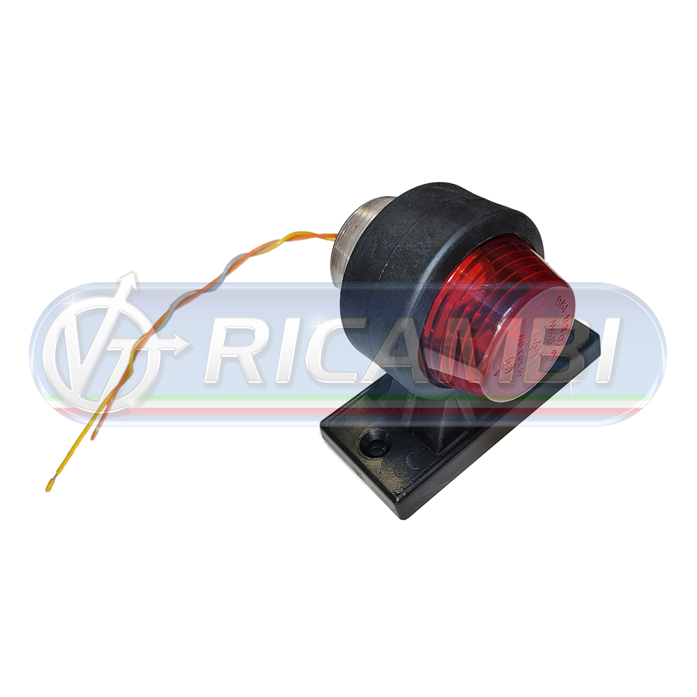 1 - FANALINO INGOMBRO POST. BA15S STAFFA CORTA DX/SX