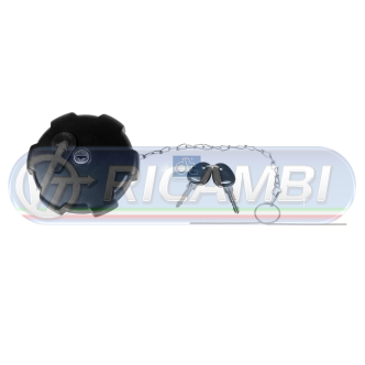 1 - TAPPO SERBATOIO GASOLIO C/CHIAVE A BAIONETTA FH 4 FM 4