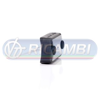 1 - FANALINO INGOMBRO A INCASSO 4 LED DARK ROSSO