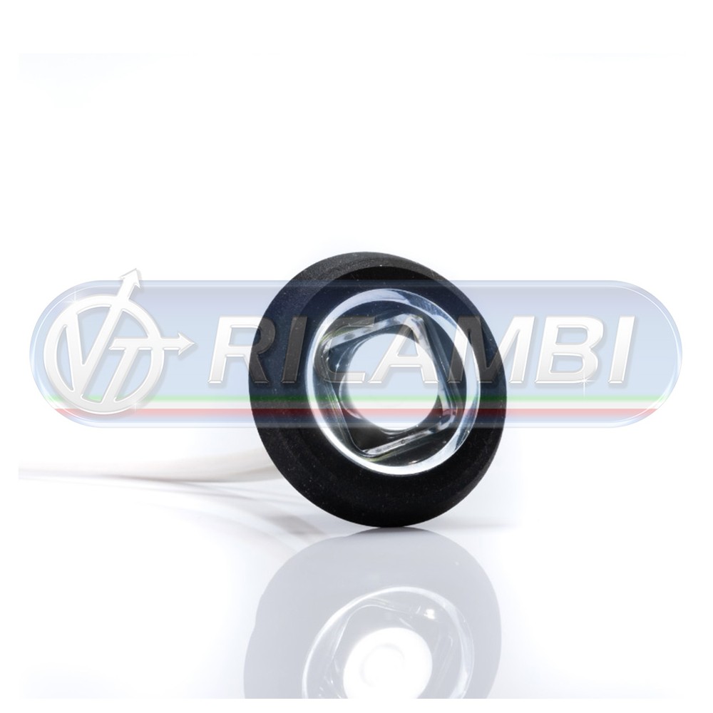 1 - FANALINO INGOMBRO A INCASSO TONDO 1 LED BIANCO