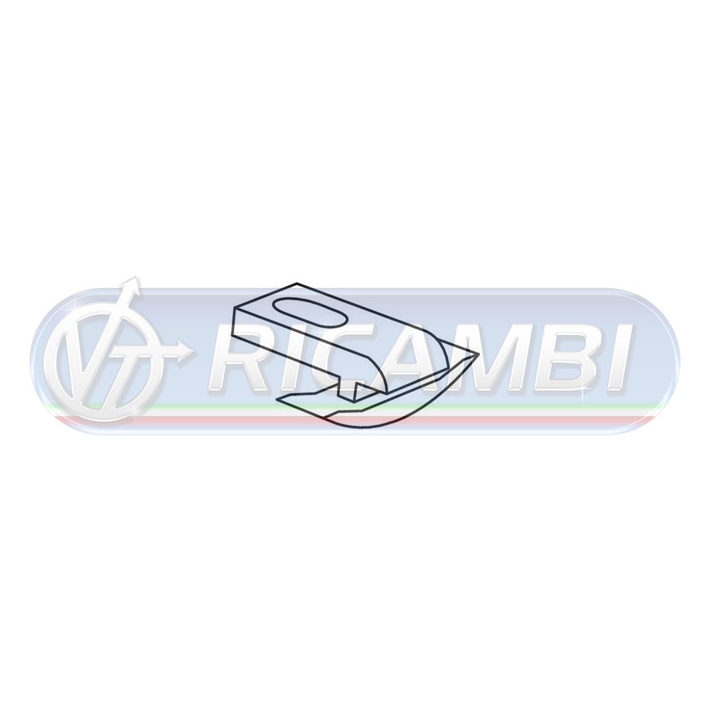 1 - SET GANCI TENDA SCORREVOLI PER BINARIO "Y"  SOFFITTO CNF 25PZ