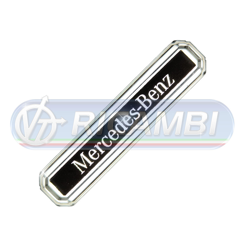 1 - FANALINO INGOMBRO LED SCRITTA MERCEDES BIANCO