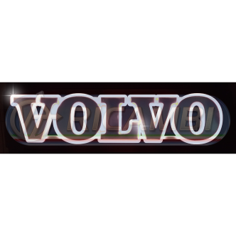 1 - INSEGNA LUMINOSA SCRITTA VOLVO BIANCO