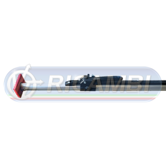 1 - BARRA FERMACARICO VERT./ORIZZ.  ALL 2350-2720 C/SICURA E CREMAGLIERA