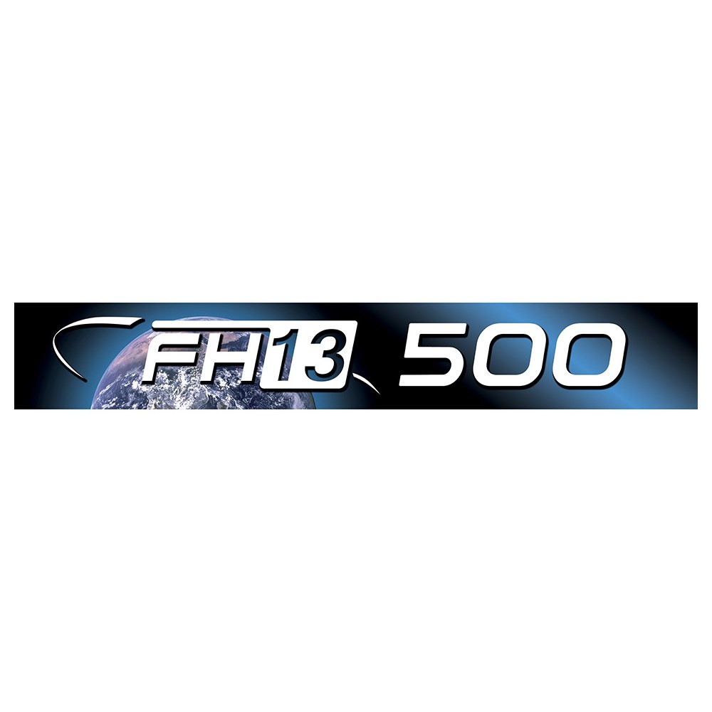1 - ADESIVO GLOBETROTTER FH 1 FH 2 FH 3 CABINA STD FH13 500
