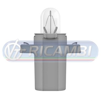 1 - LAMPADINA QUADRO B8,5D 24V GRIGIA OSRAM