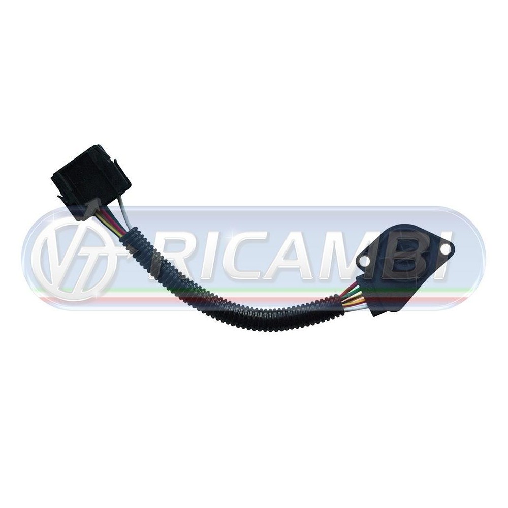1 - SENSORE ACCELERATORE - POTENZIOMETRO 5 CAVI NERO