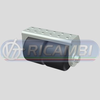 1 - TAMPONE PARACOLPI A 2 RULLI