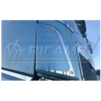 1 - CORNICI INOX DEFLETTORI ARIA FH 4 (2 PZ) ITALINOX