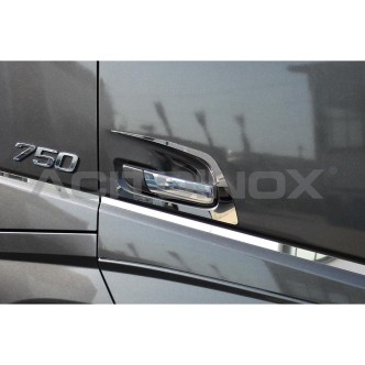 1 - CONTORNO MANIGLIA INOX FH 4 IN COPPIA