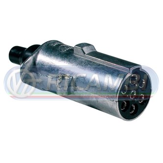 1 - SPINA 24V - N 7P (F) ALLUMINIO FASTON