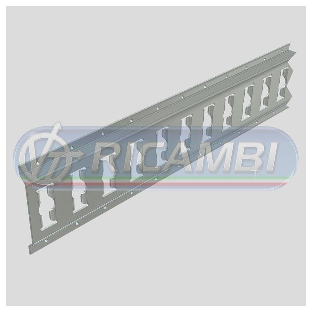 1 - PROFILO FERMACARICO 'AX' L3050 ZINC.
