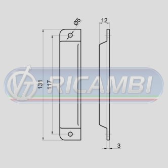 1 - PROTEZIONE PROFILO FERMACARICO IN PVC
