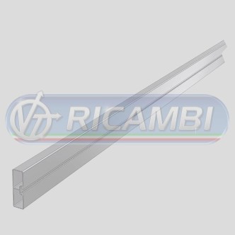 1 - PROFILO PARACICLI ALLUMINIO  100x30 L3000