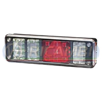 1 - GEMMA POSTERIORE RIMORC. TRASPARENTE HELLA DX/SX