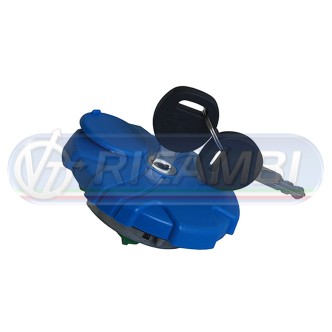 1 - TAPPO SERBATOIO AD BLU D.40MM