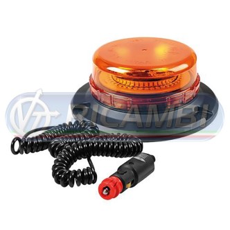 1 - LAMPADA ROTANTE LED MAGNETICA BASSA