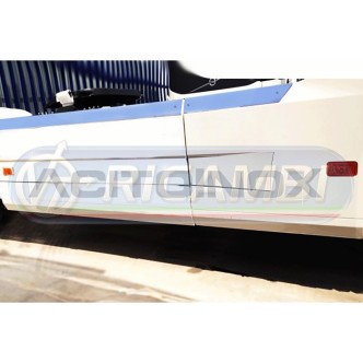 1 - COPRICARENA INOX VOLVO FH 4 EURO 6 C/BATTERIE LAT. SX IN COPPIA