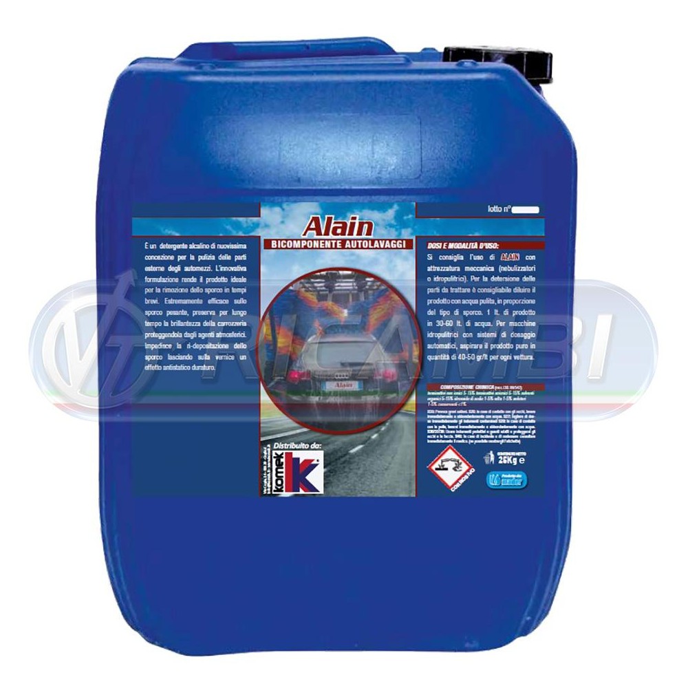 1 - DETERGENTE  BICOMPONENTE 20 LT