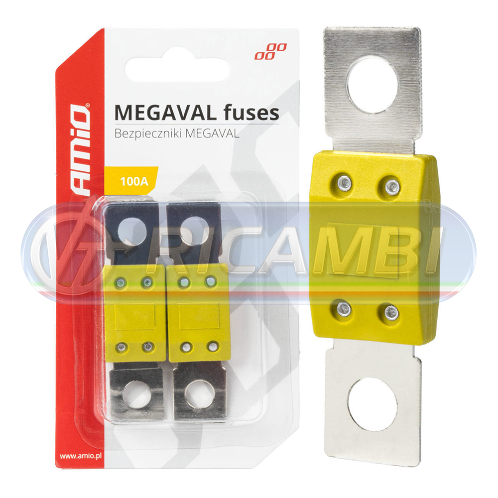 1 - FUSIBILE SPONDA 100A IN COPPIA