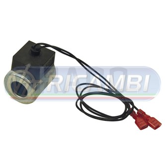 1 - SOLENOIDE VALVOLA SPONDA 12V DIAM.18X40 C/CAVI DHOLLANDIA