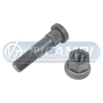 1 - COLONNETTA + DADO RUOTA POSTERIORE FH 12 FM 12 FL 7/8x14 UNF.112/102